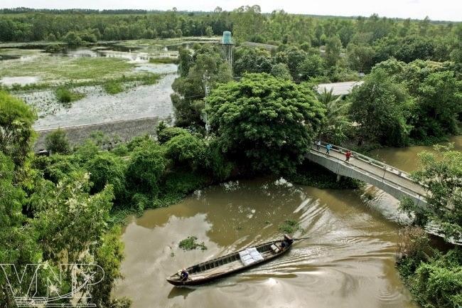 Gao Giong eco-tourism area in Dong Thap province   - ảnh 1